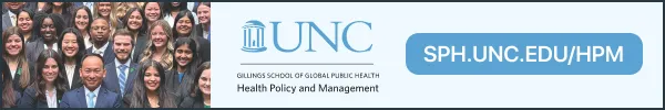 UNC Health Policy and Management banner advertisement