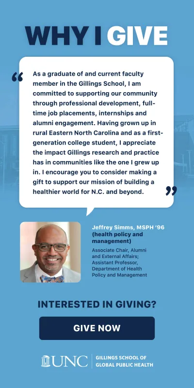 Support UNC Gillings School of Global Public Health